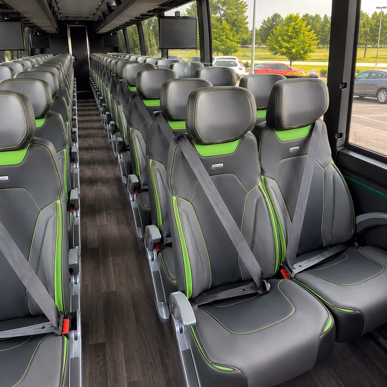 carson concert transportation onboard seating