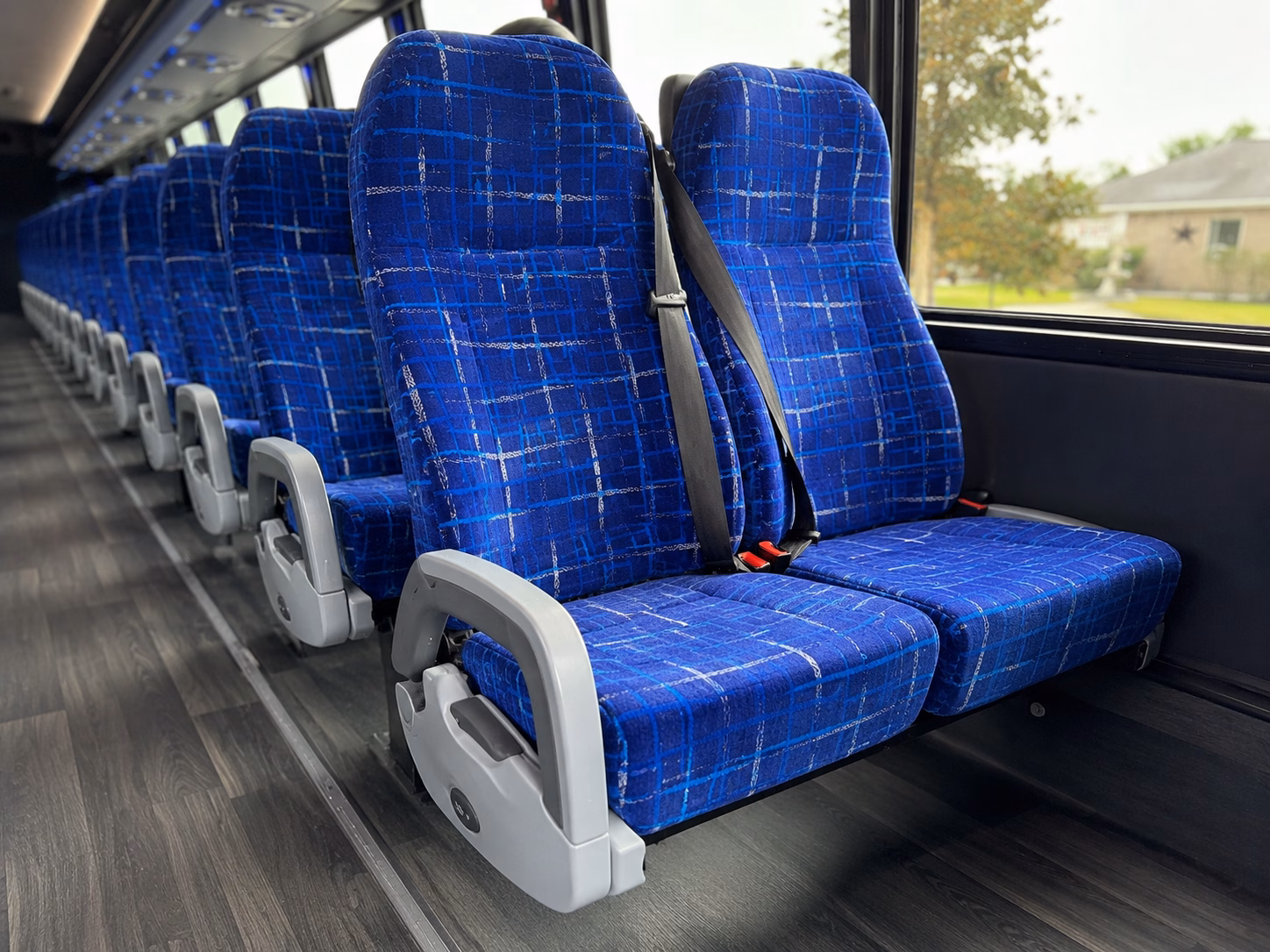 carson private event transportation onboard seating