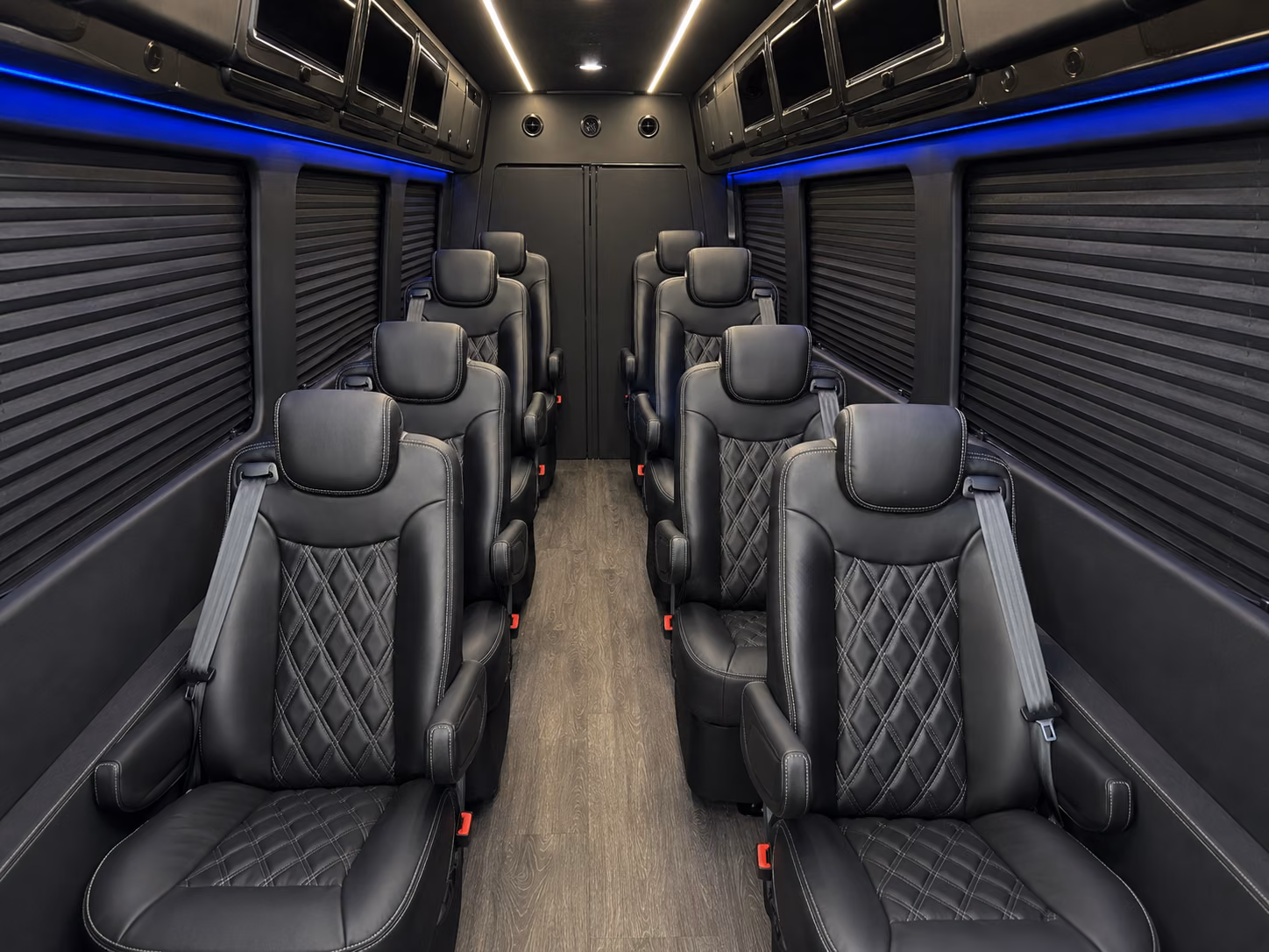 carson sporting event transportation onboard seating